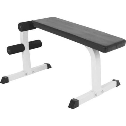 Gorilla Sports Sittebenk Robust - Hvit, Magebenk