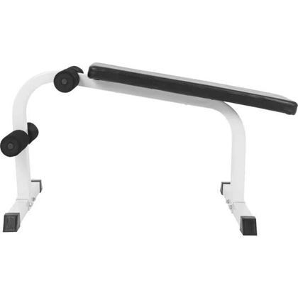 Gorilla Sports Sittebenk Robust - Hvit, Magebenk