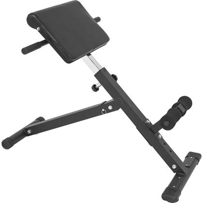Gorilla Sports Hyperextensions-bänk rygglyftsbänk - Hopfällbar