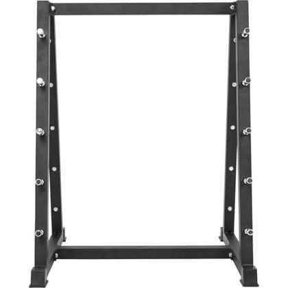 Gorilla Sports Vektstativ - Fasta PRO Rubber, Oppbevaring pumpesett