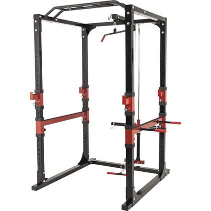 Gorilla Sports Power Rack Cage - Ink kabelstation