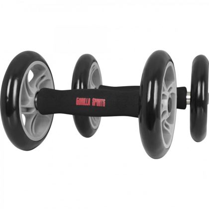 Gorilla Sports Ab Roller - Hantlar