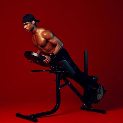Gorilla Sports Glute Developer Brutal Bench - Hyperextension