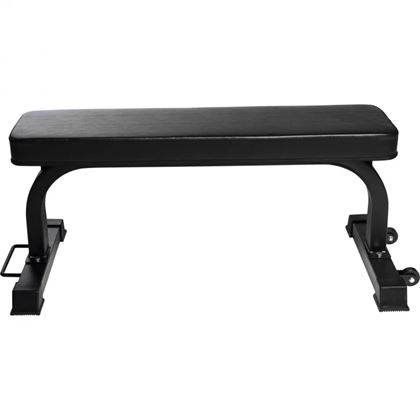 Gorilla Sports Treningsbenk Rett - Med hjul, Treningsbenker