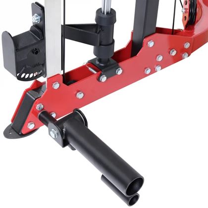 Gorilla Sports Smith maskin MULTI Kabelmaskin - Vektmagasin 2x90kg, Smithmaskin