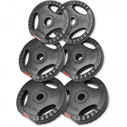 Gorilla Sports Vektstangpakke - 100 kg, Pump set