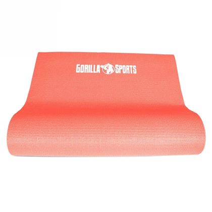 Gorilla Sports Yogamatte PVC - 180x60 cm, Yoga matte