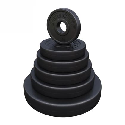 Gorilla Sports Vektplater Basic 51 mm Sement - 1,25 kg - 15 kg, Vektplater Plast