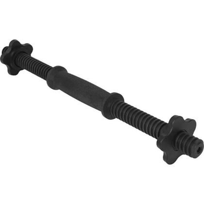Gorilla Sports Hantel SVART sement - 1 x 20 kg, Manualsett