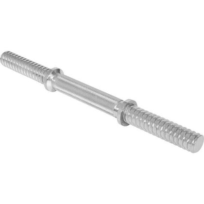 Gorilla Sports Hantel Støpejern 25/26mm - 15kg, Manualsett