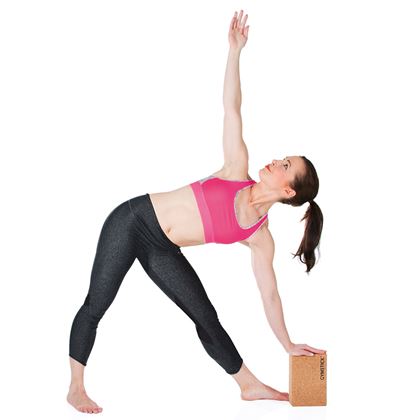 Gymstick Yoga Block Cork, Yoga Blokker