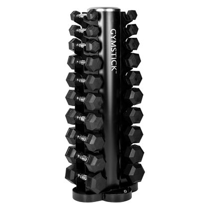 Gymstick Tower Rack For Chrome Dumbbells, Ställning hantlar