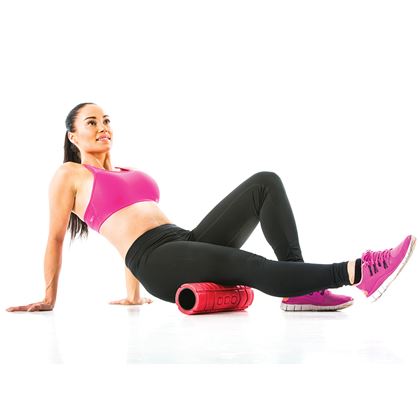 Gymstick Travel Roller with Myofascia Ball, Foamroller