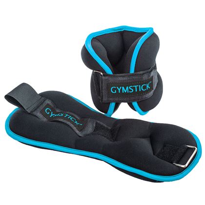 Gymstick Active Ankle & Wrist Weight 2 x 1kg, Vrist- og ankelvekter