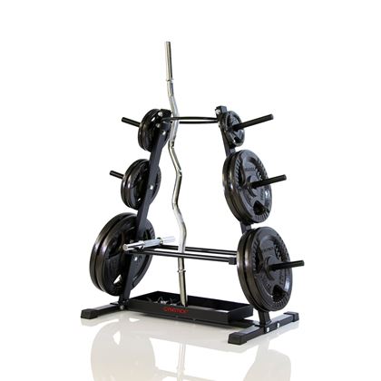 Gymstick Rack For Iron Weight Plates, Stativ Vektskiver
