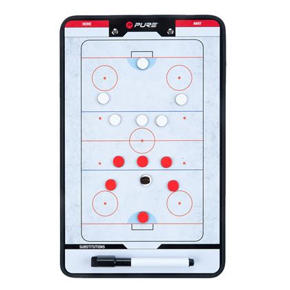 Pure2Improve Taktiikkataulu Tactics Pure 2Improve Jääkiekko, Jääkiekkovalmentajan taktiikkataulu
