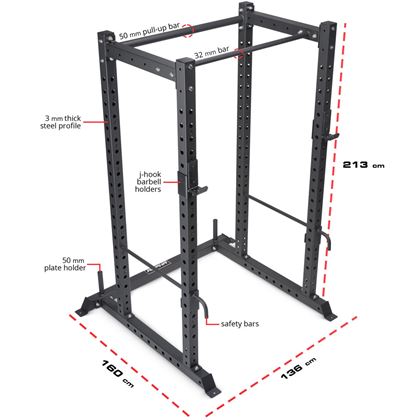 Gymstick Alpha Power Rack, Power rack