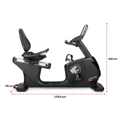 Gymstick PRO20.0 Recumbent Bike, Motionscykel