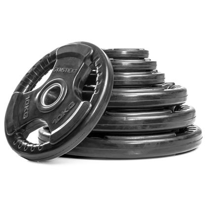 Gymstick Rubber Weight Plate 50 mm, Vektskiver Gummi