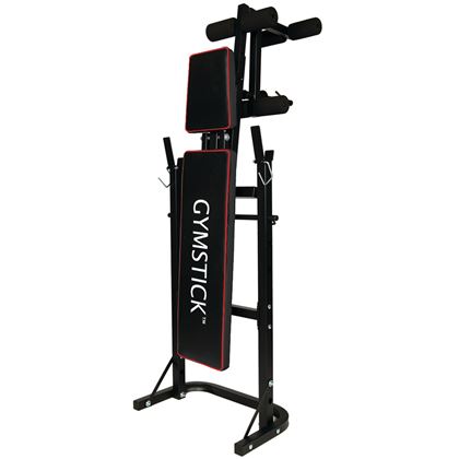 Gymstick Weight Bench, Treningsbenk med skivestangstativ