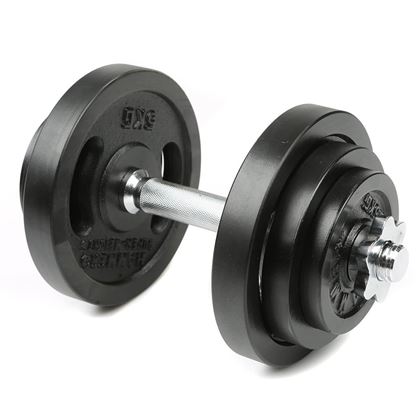 Hammer Sport Hammer Dumbbell Set Black 20 kg, Manualsett