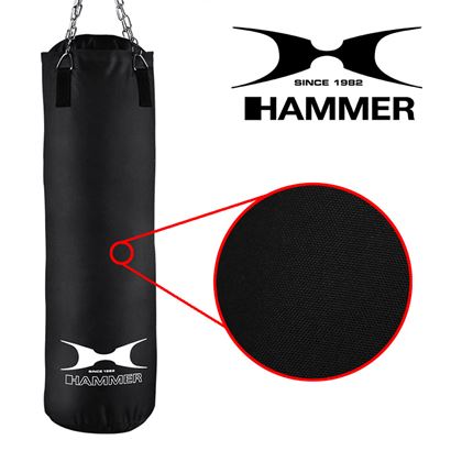 Hammer Boxing Punching Bag Fit - Black, Boksesekk
