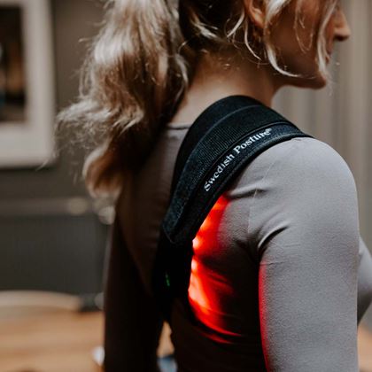 Swedish Posture InfraEaz bälte med infrafröd terapi och rödljulsbehandling