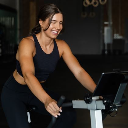 Concept 2 BikeErg Svart, Spinningcykel