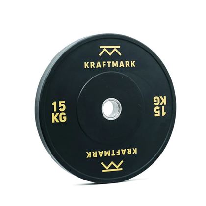 Kraftmark Internationella Viktskivor 50 mm Bumper 2.0, Viktskivor bumper