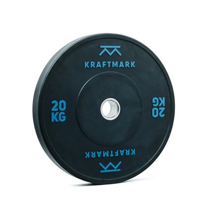 Kraftmark Internationella Viktskivor 50 mm Bumper 2.0, Viktskivor bumper