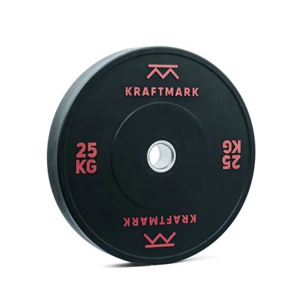Kraftmark Internationella Viktskivor 50 mm Bumper 2.0, Viktskivor bumper