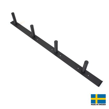 Kraftmark Oppbevaring av treningsutstyr - Veggholdere for Bumpers, Stativ Vektskiver