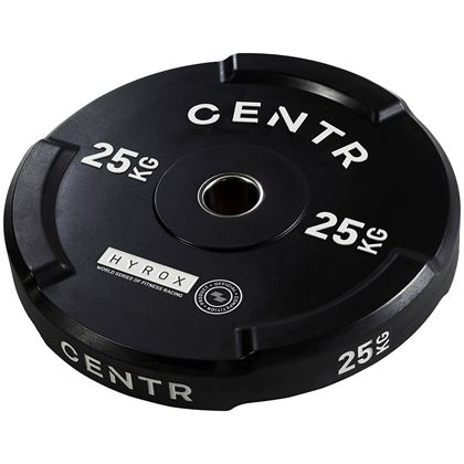 CENTR x HYROX Hyrox Competition Interlocking Bumper Plate 25 kg, Viktskivor bumper