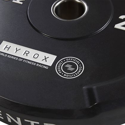 CENTR x HYROX Hyrox Competition Interlocking Bumper Plate 25 kg, Viktskivor bumper