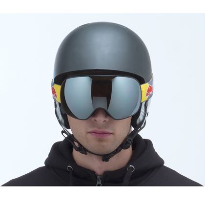 Red Bull RBS Magnetron-001 Mat Black, Sykkel briller