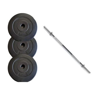 Titan LIFE Weight Set, Styrkepaket, Vektstangsett plast