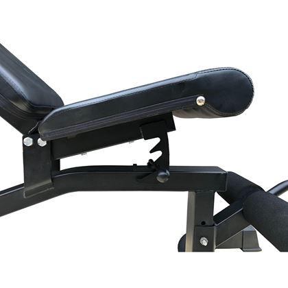 Titan LIFE Weight Garage Gym 100 kg, Träningsbänk med skivstångsställning