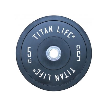 Titan Life PRO Elite Bumper Plates 50 mm, Vektplater Bumper
