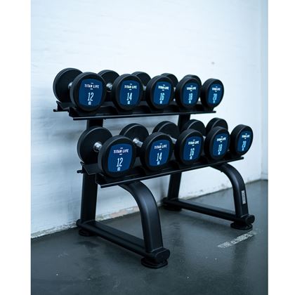 Titan Life PRO Dumbbell Rack. 5 pairs., Stativ Manualer