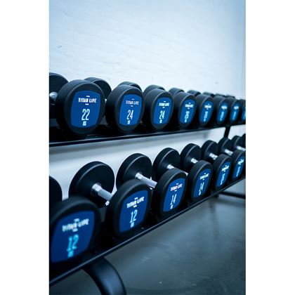 Titan Life PRO Dumbbell Rack. 10 Pairs, Ställning hantlar