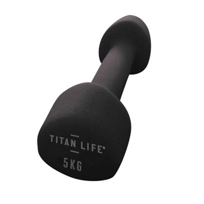 Titan Life PRO Dumbbell Aerobic Styckvis, Neoprenhantel, Manualer Neopren Vinyl