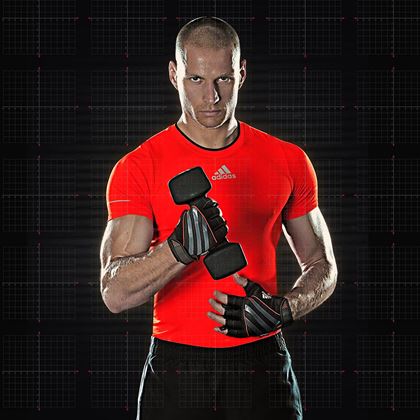 Adidas Gloves Short Fingered Performance, Träningshandskar