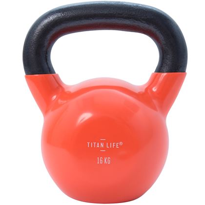 Titan LIFE Kettlebell Cast iron incl. Vinyl, Kettlebell