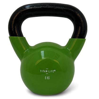 Titan LIFE Kettlebell Cast iron incl. Vinyl, Kettlebell