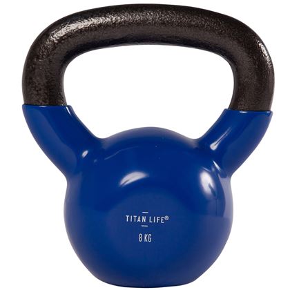 Titan LIFE Kettlebell Cast iron incl. Vinyl, Kettlebell