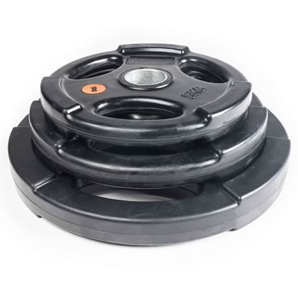 Nordic Fighter Vektskive med håndtak 50 mm, Vektskiver Gummi
