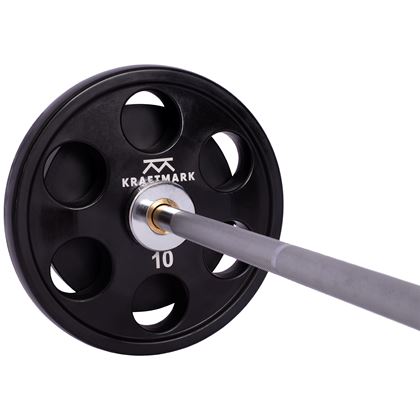 Kraftmark Lilla Paketet 87,5 kg, Skivstångsset PU