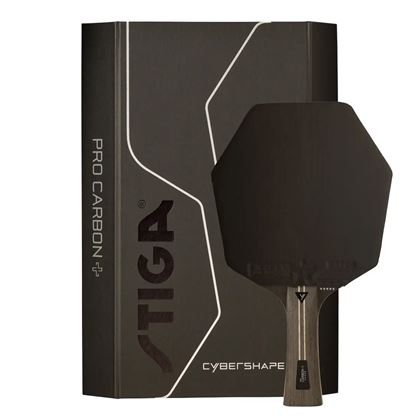 STIGA Bat Pro Carbon Plus Cybershape - 5-Star, Bordtennisracket