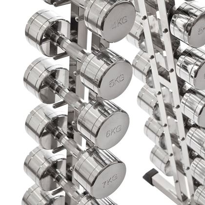 Thor Fitness Kromhantel, Hantlar kromade