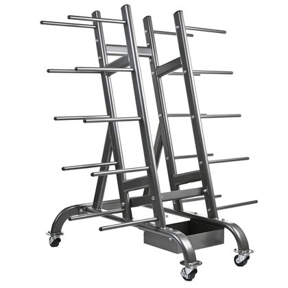 Nordic Fighter Stativ for push-up barer og vekter, Oppbevaring pumpesett